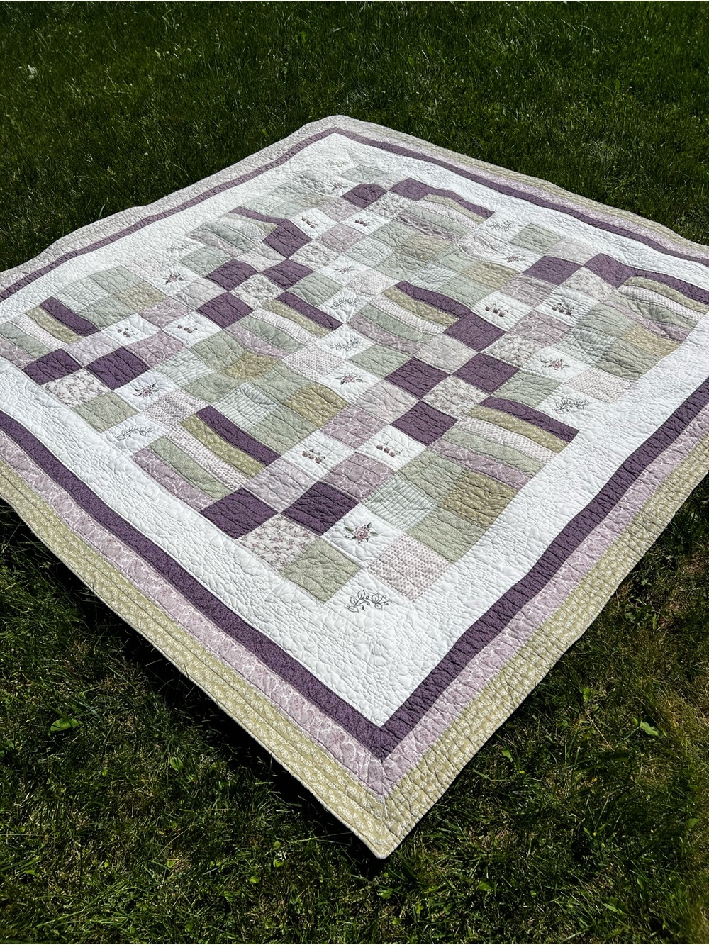 Vintage Quilted Blanket